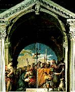 Paolo  Veronese presentation of christ painting